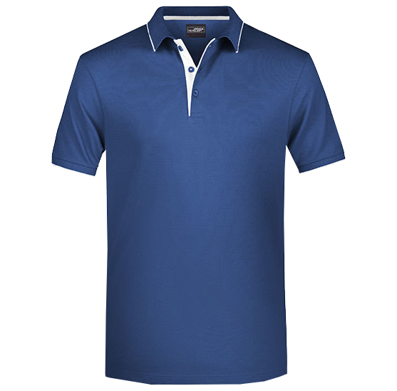Herren Poloshirt Stripe zum Bedrucken