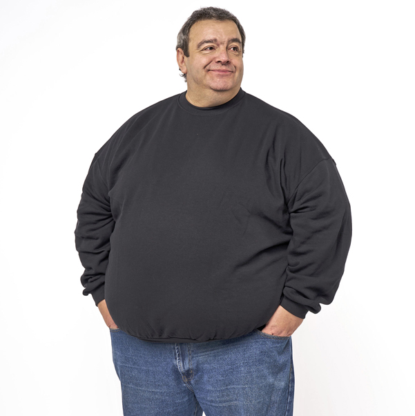 Sweatshirt Übergröße bedrucken
