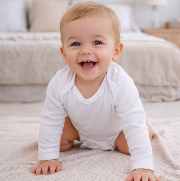 Baby Body Langarm bedrucken