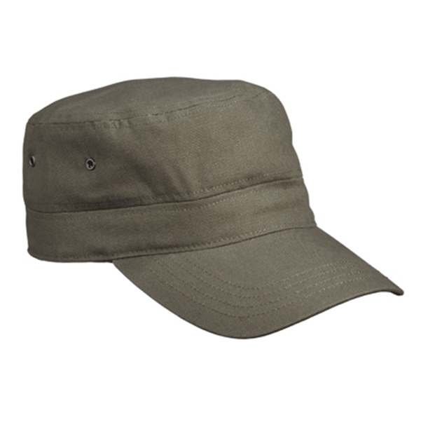 Military Cap aus Baumwoll-Canvas bedrucken