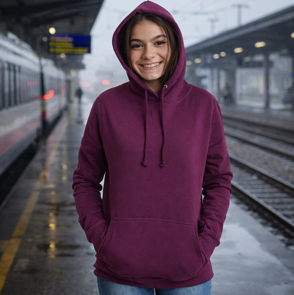 Damen Kapuzenpullover Slim Fit bedrucken