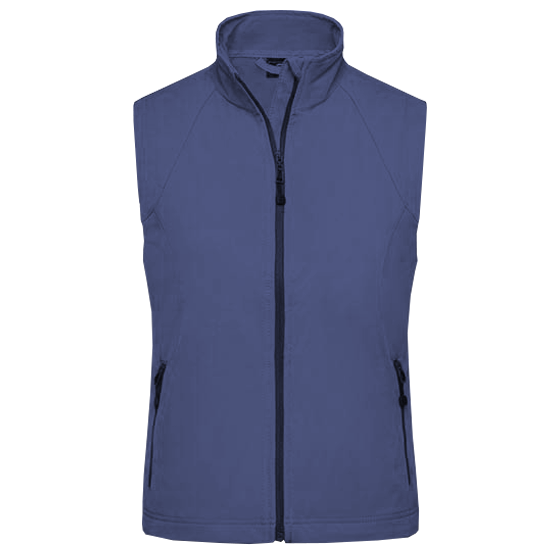 Frauen Softshell Weste bedrucken