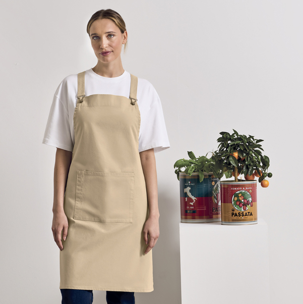 Arbeitsschürze Barista Bib Apron bedrucken