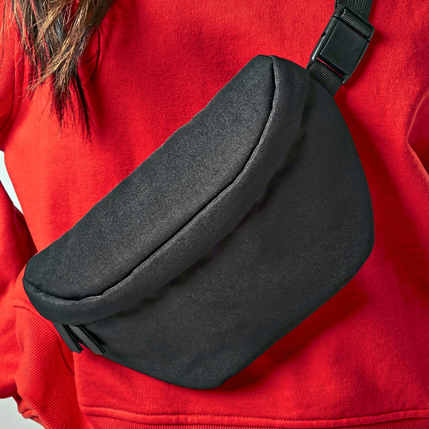 Bauchtasche Minimal aus recyceltem Polyester