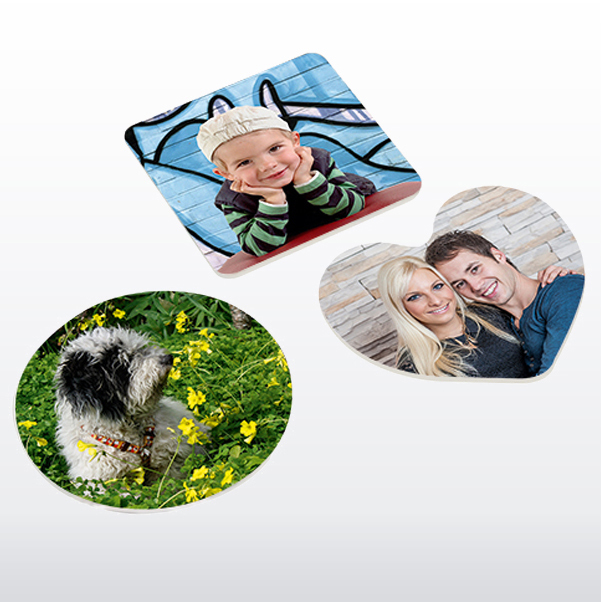 Kühlschrankmagnet 6 x 6 cm mit Foto