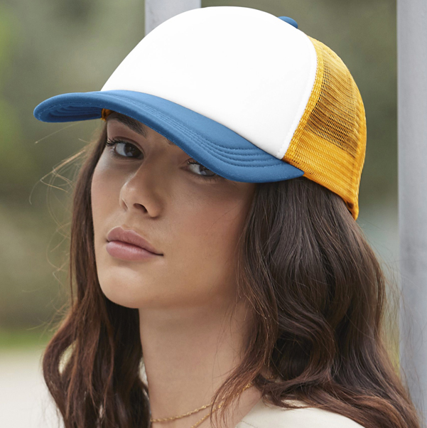 Retro 5 Panel Trucker Cap zum Bedrucken