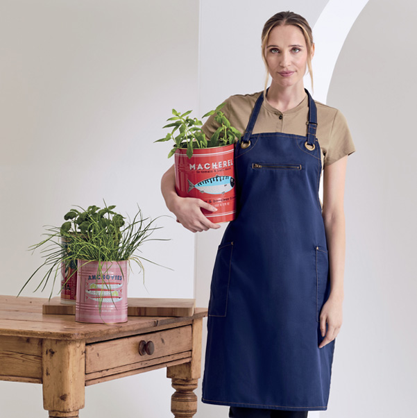 Arbeitsschürze Barley aus Recycling-Material