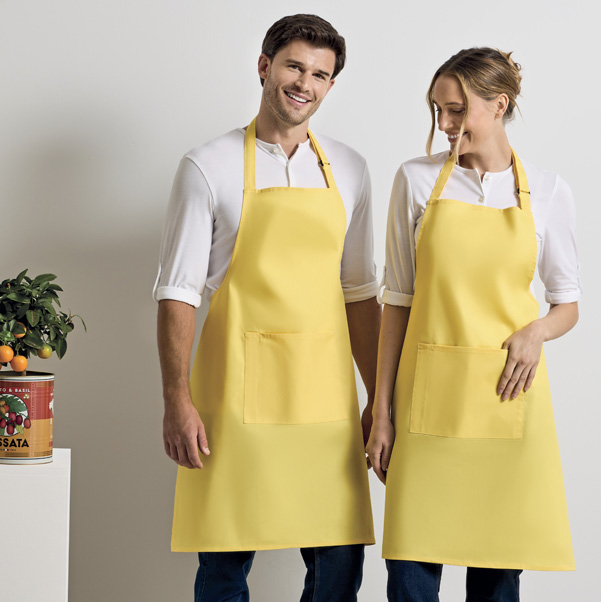 Schürze zum Besticken mit verstellbarer Schlaufe