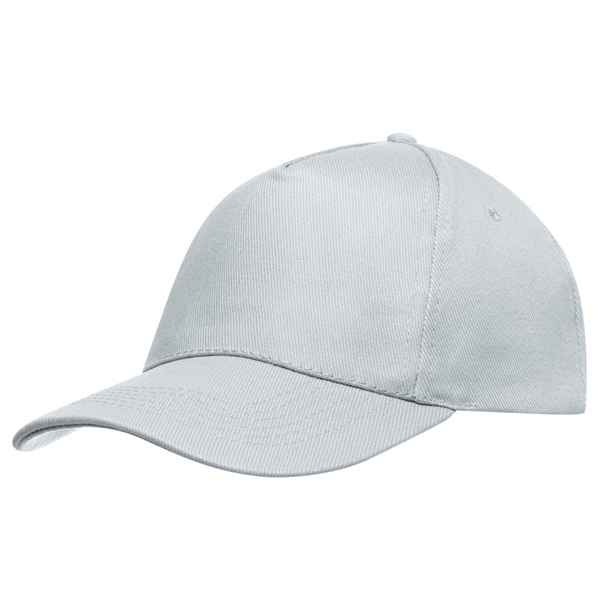 5-Panel Baseball Cap aus Bio-Baumwolle bedrucken