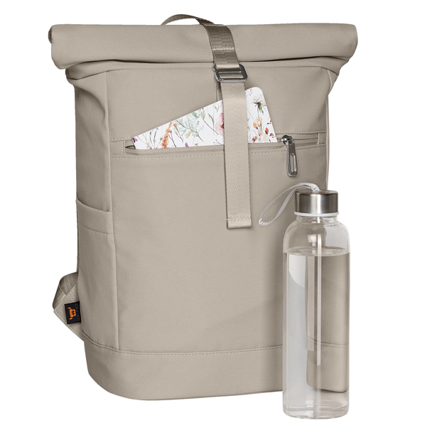 Rolltop-Rucksack Star S bedrucken