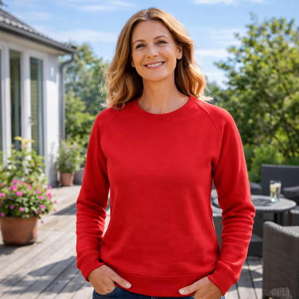 Fairtrade Frauen Pullover aus Bio-Baumwolle