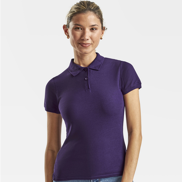 Frauen Poloshirt aus Baumwolle bedrucken