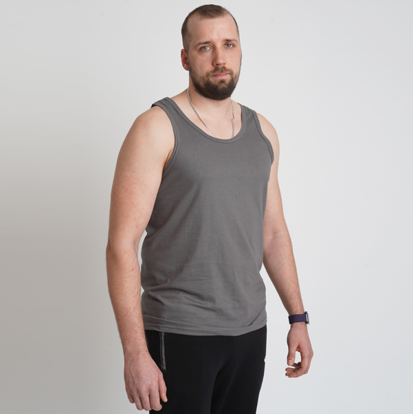 Männer Tank Top aus Baumwolle bedrucken