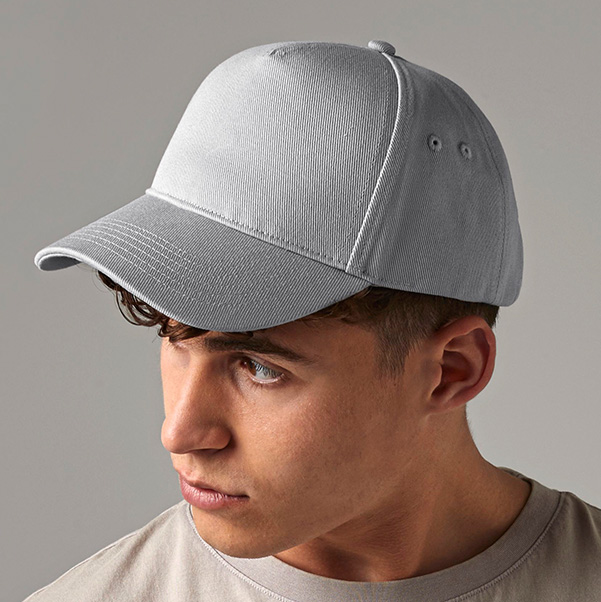5 Panel Cap bedrucken, Baumwoll-Drill