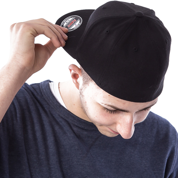 Rapper Cap zum Besticken, Flexfit®