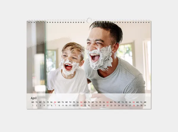 Echtfotokalender A4 quer
