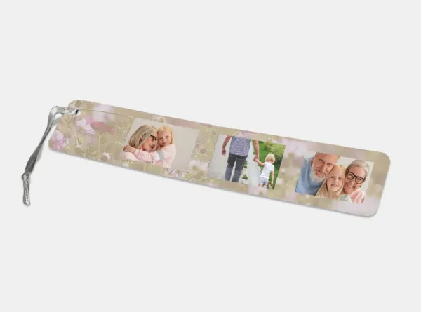 Foto-Lesezeichen 21 × 4 cm mit Schlaufe