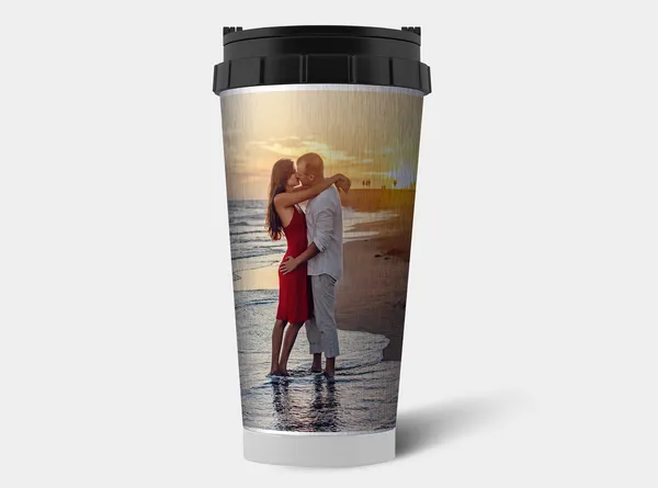 Thermobecher mit eigenem Foto, 420 ml