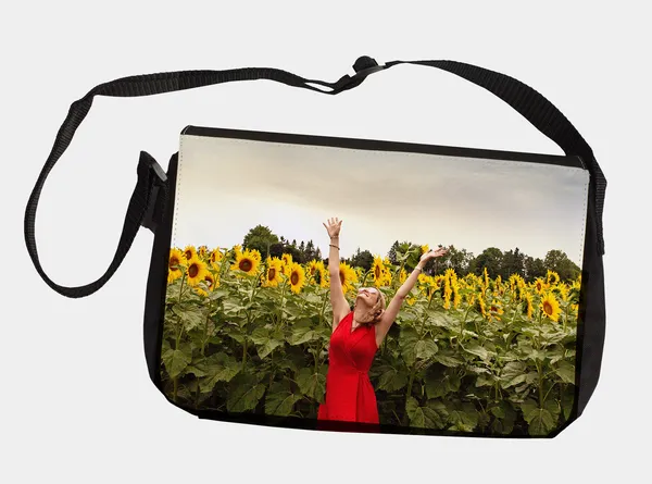 Foto-Reportertasche schwarz, 38 × 28 cm