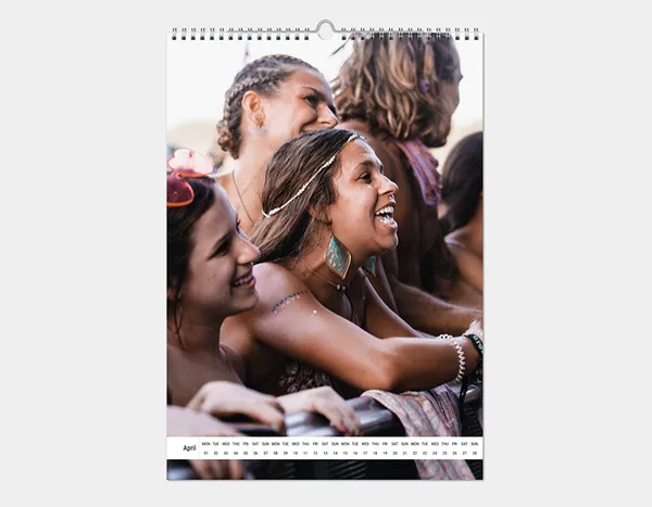 Fotowandkalender A3 hoch für 2026