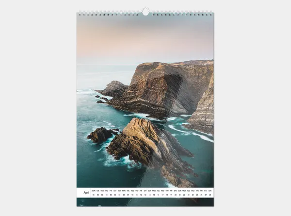 Echtfotokalender A3 hoch