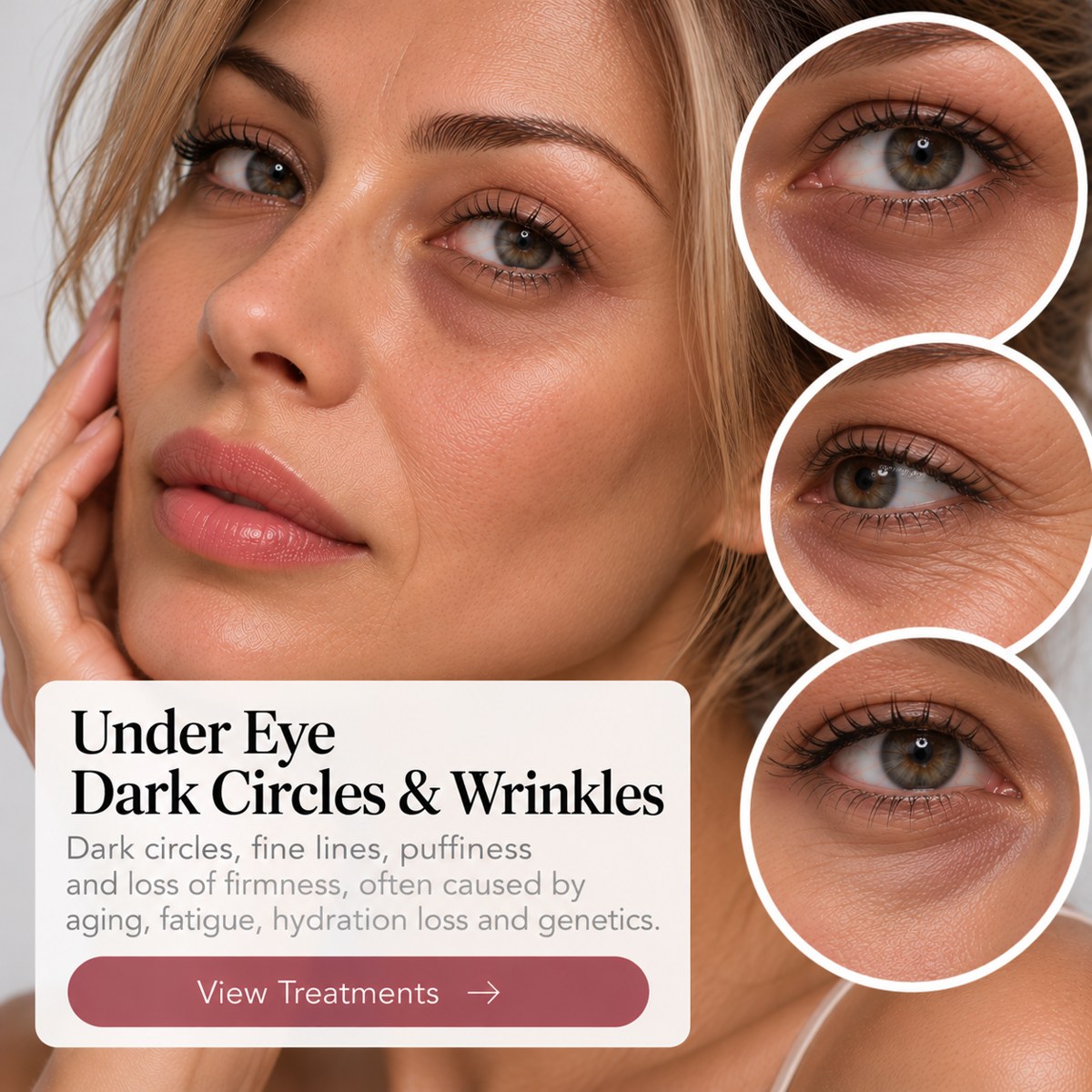 Under-Eye Dark Circles & Wrinkles