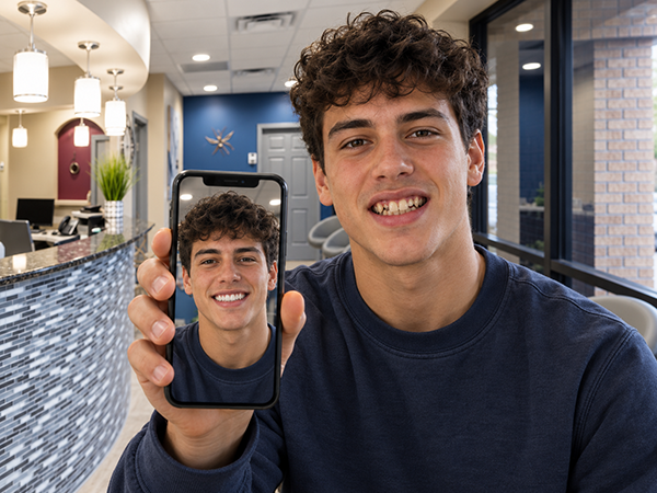 Smile after a smile makeover
