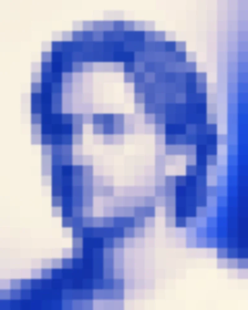Pixel Bloom portrait of Ben Carter