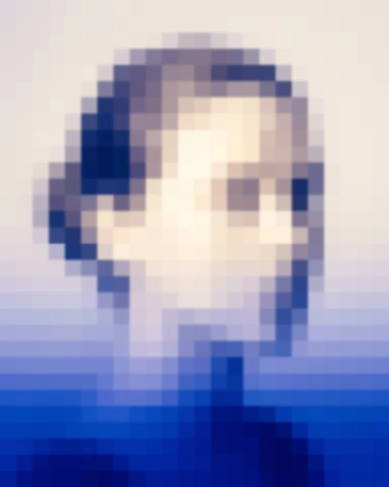 Pixel Bloom portrait of Nadia Petrova