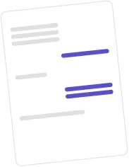 Illustration of a private message document