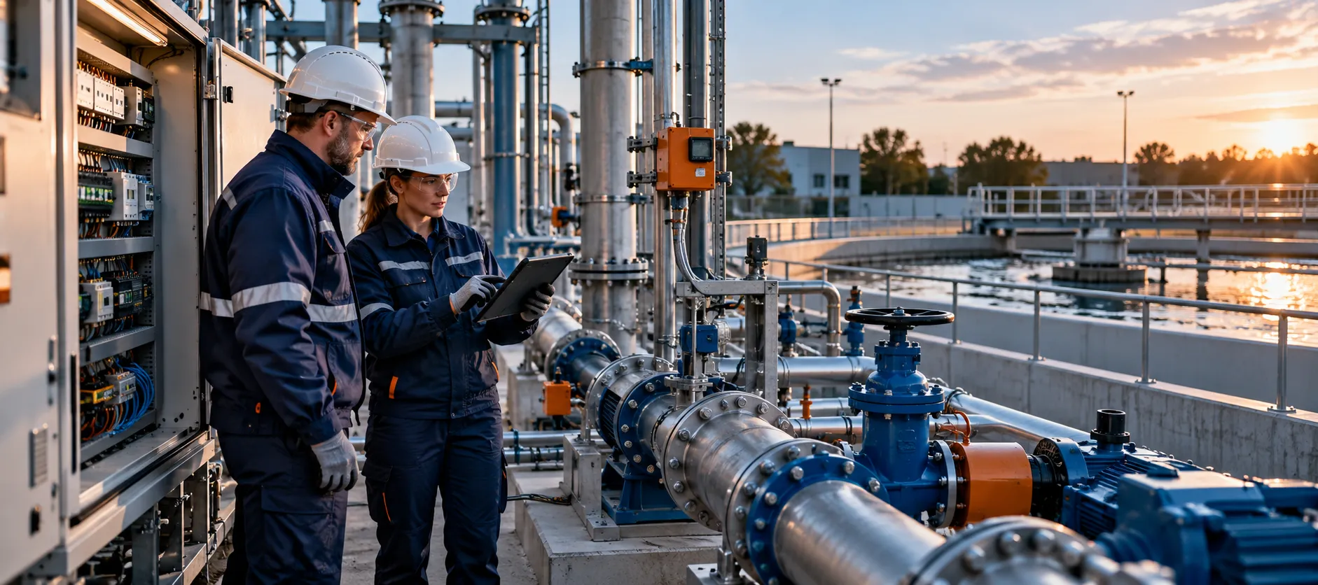 Herkenbaar sfeerbeeld voor Energie, Water & Infrastructuur