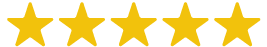 5-star customer rating