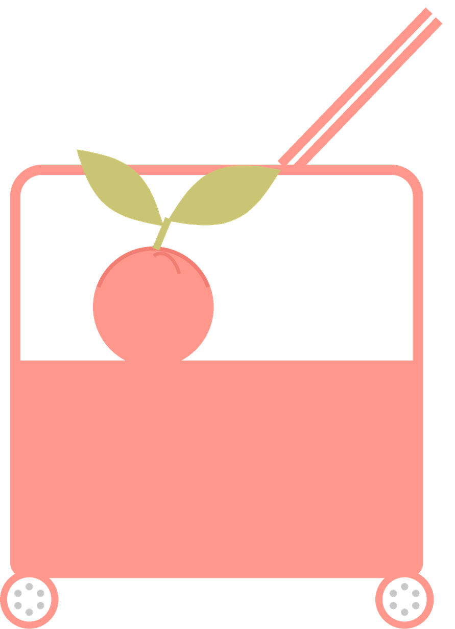 Pro Peach Cleaning cart logo