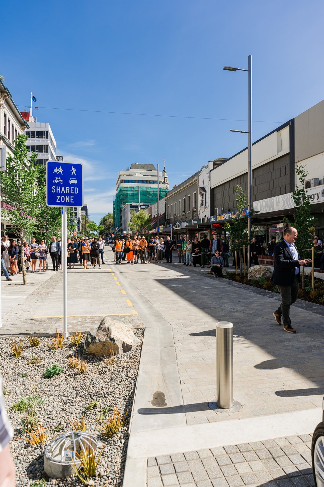 The new shared zone