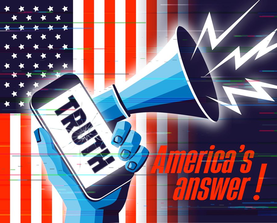 America's Answer illustration