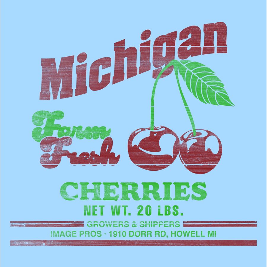 Michigan cherries shirt design