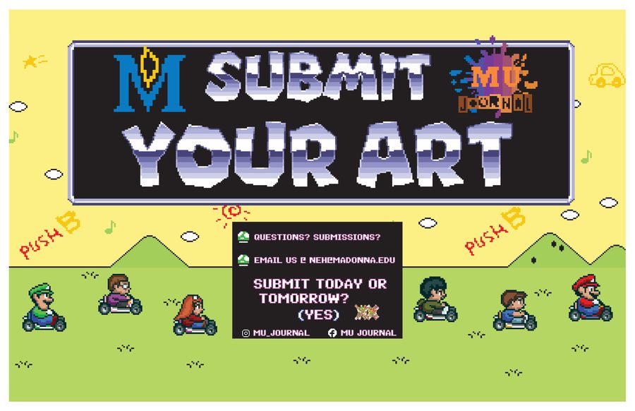 MU Journal Submit Your Art poster