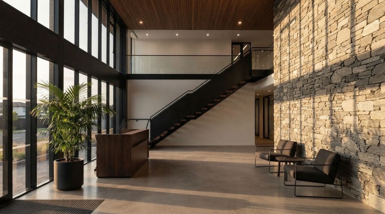 Concept render of a lobby