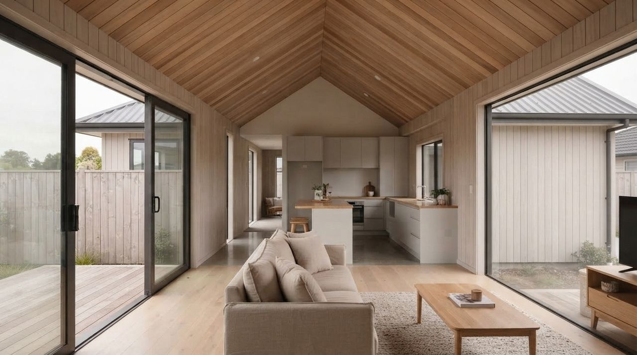 Concept render of a living room