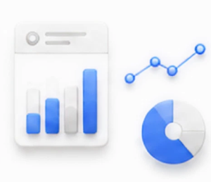 Messaging insights and reporting illustration