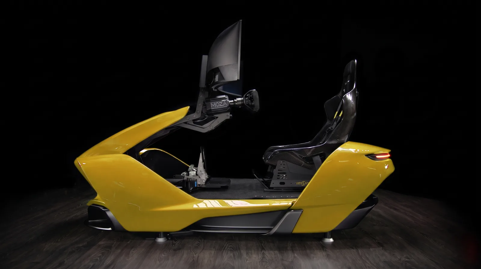 ImSim Porsche Raceborn in Speed Yellow