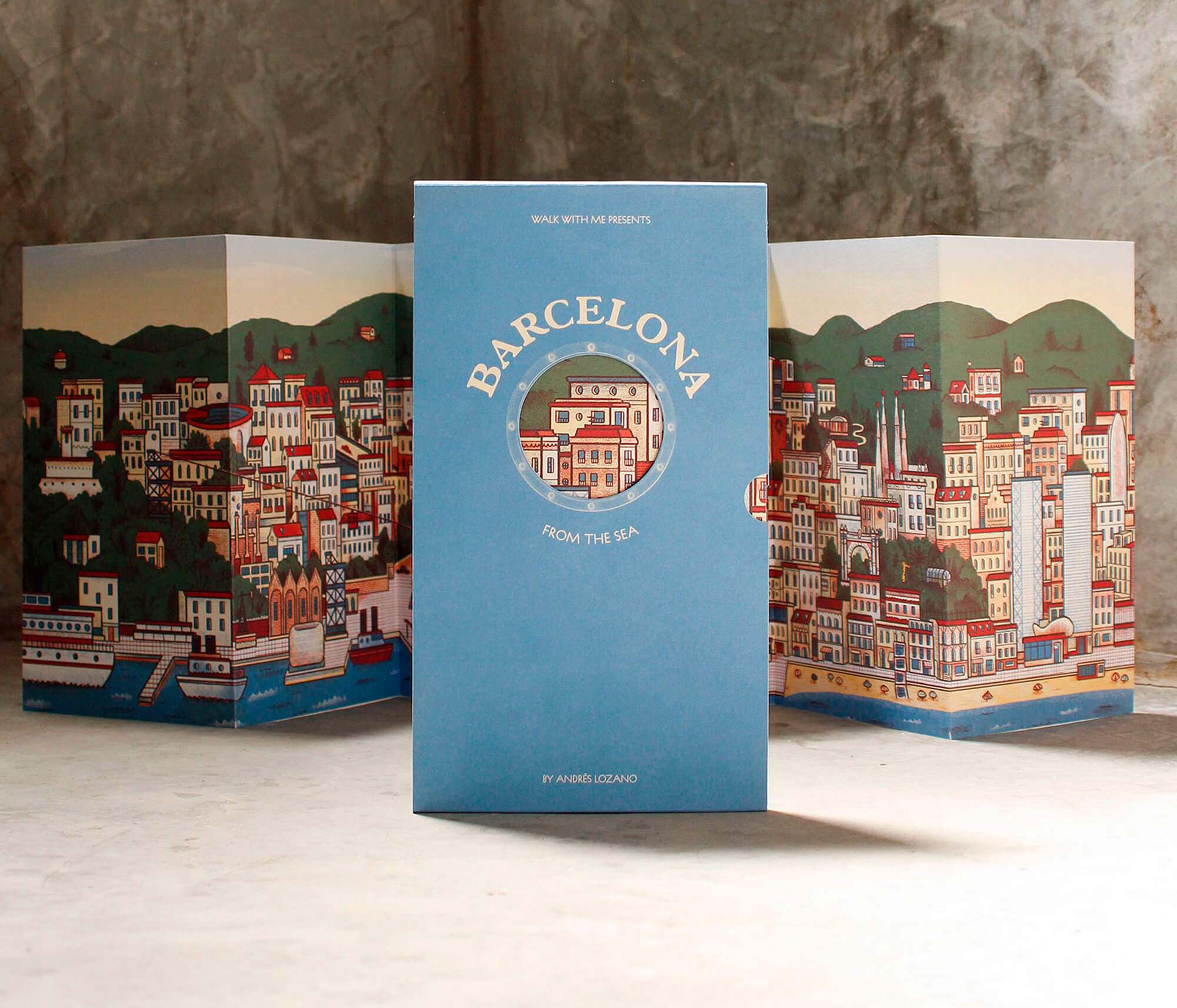 Barcelona from the Sea — publicación de Walk with me