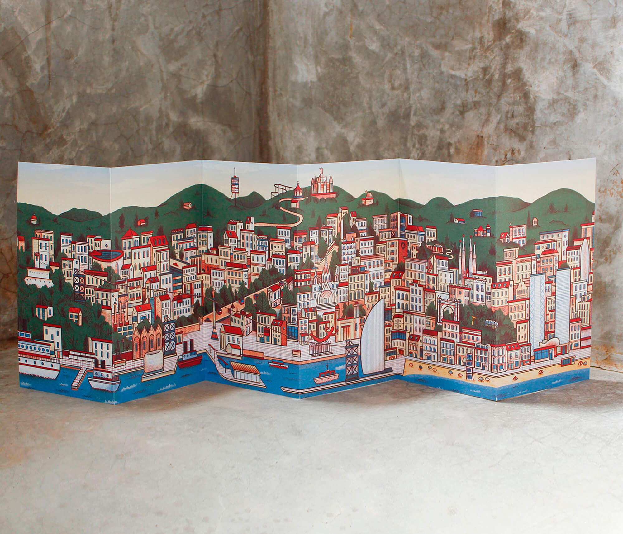 Barcelona from the Sea — detalle 2
