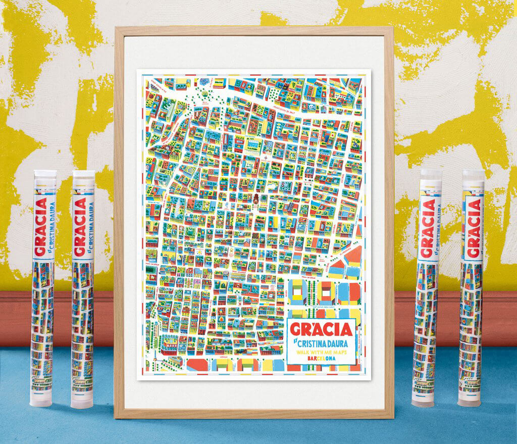 Barcelona Maps Collection — detalle 6