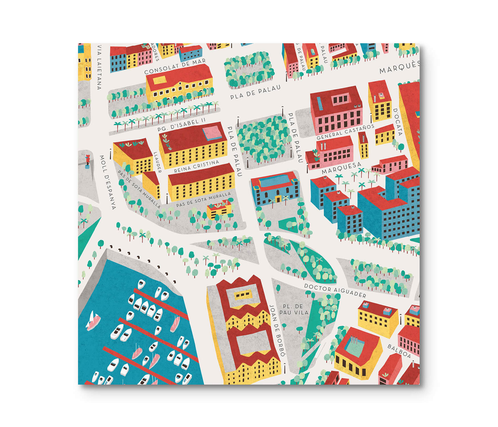 Barcelona Maps Collection — detalle 11