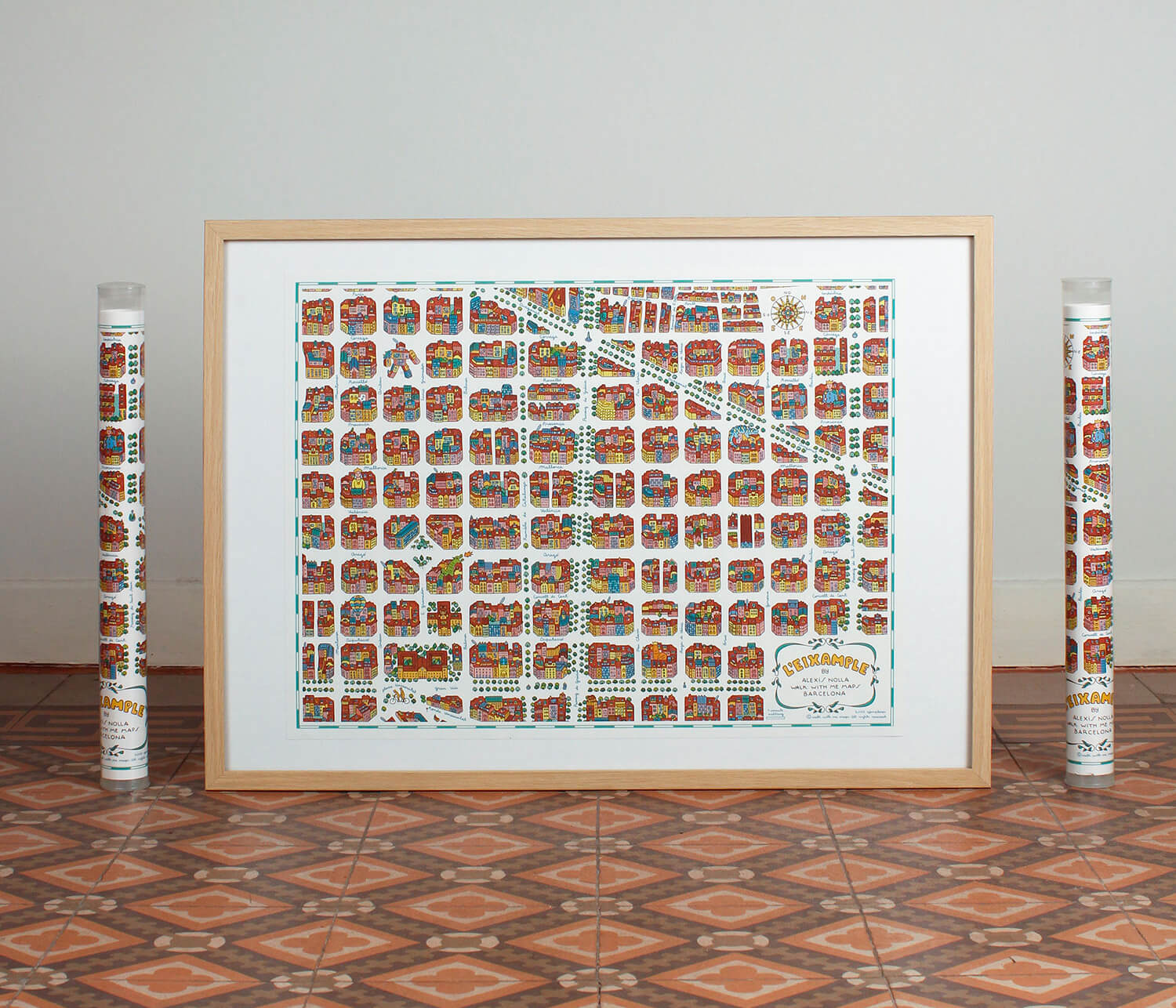 Barcelona Maps Collection — detalle 8