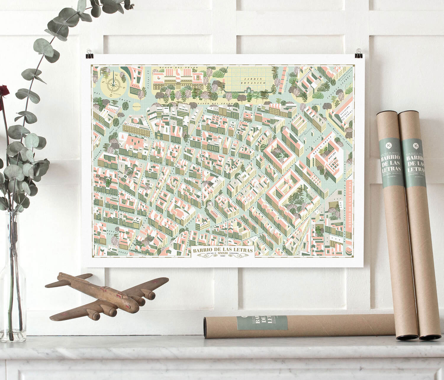 Madrid Maps Collection — trabajo de Walk with me