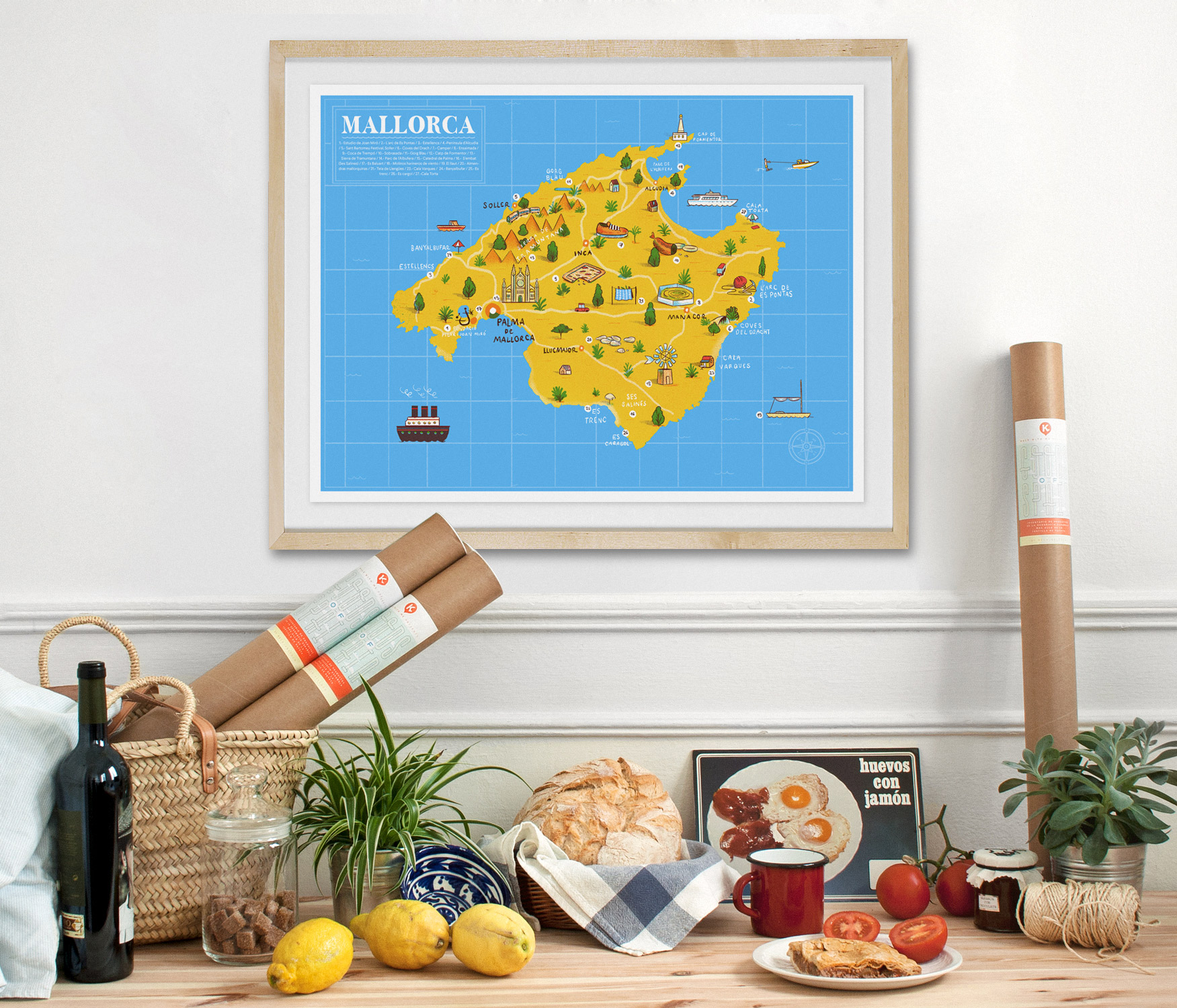 Mallorca Map — publicación de Walk with me
