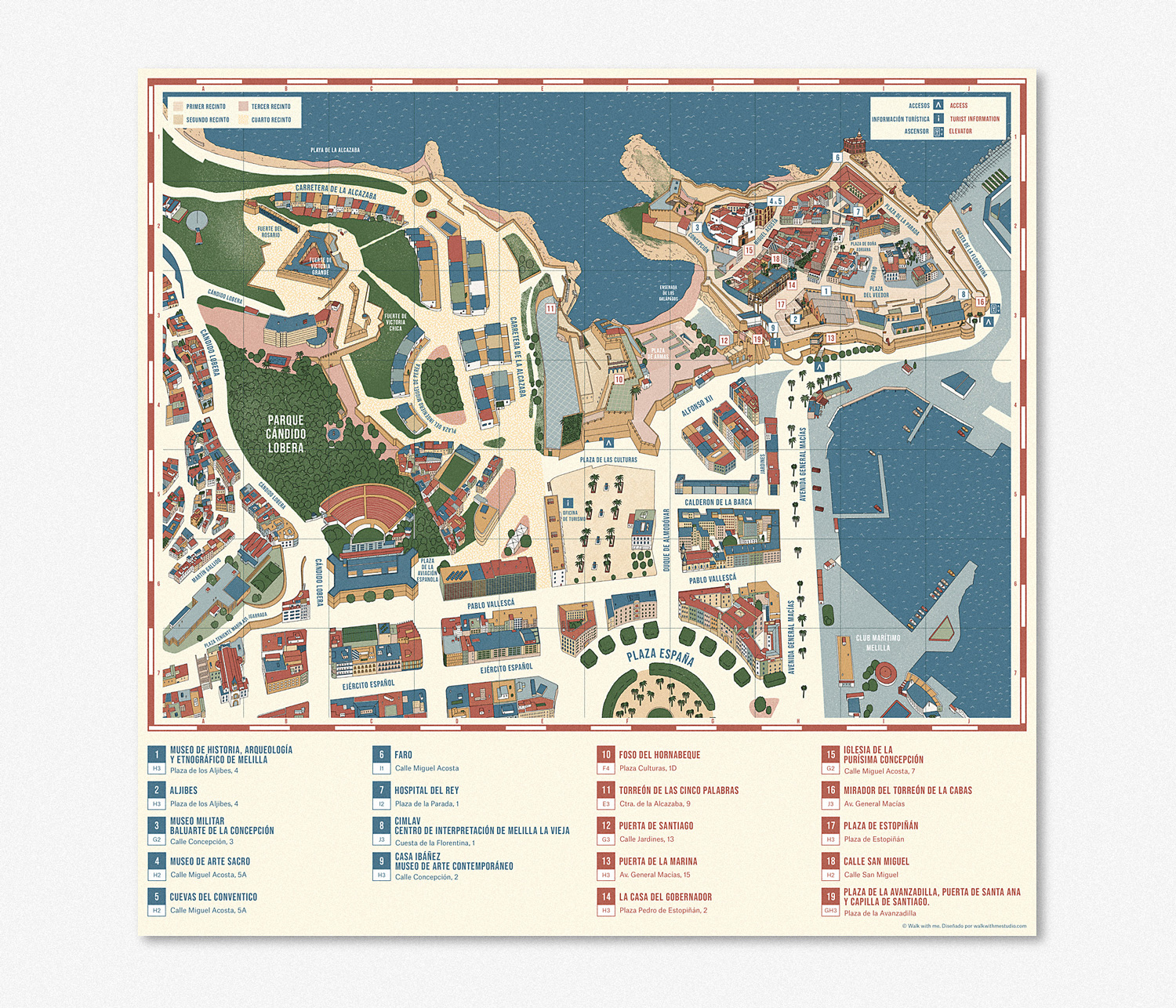 Melilla La Vieja — detalle 3
