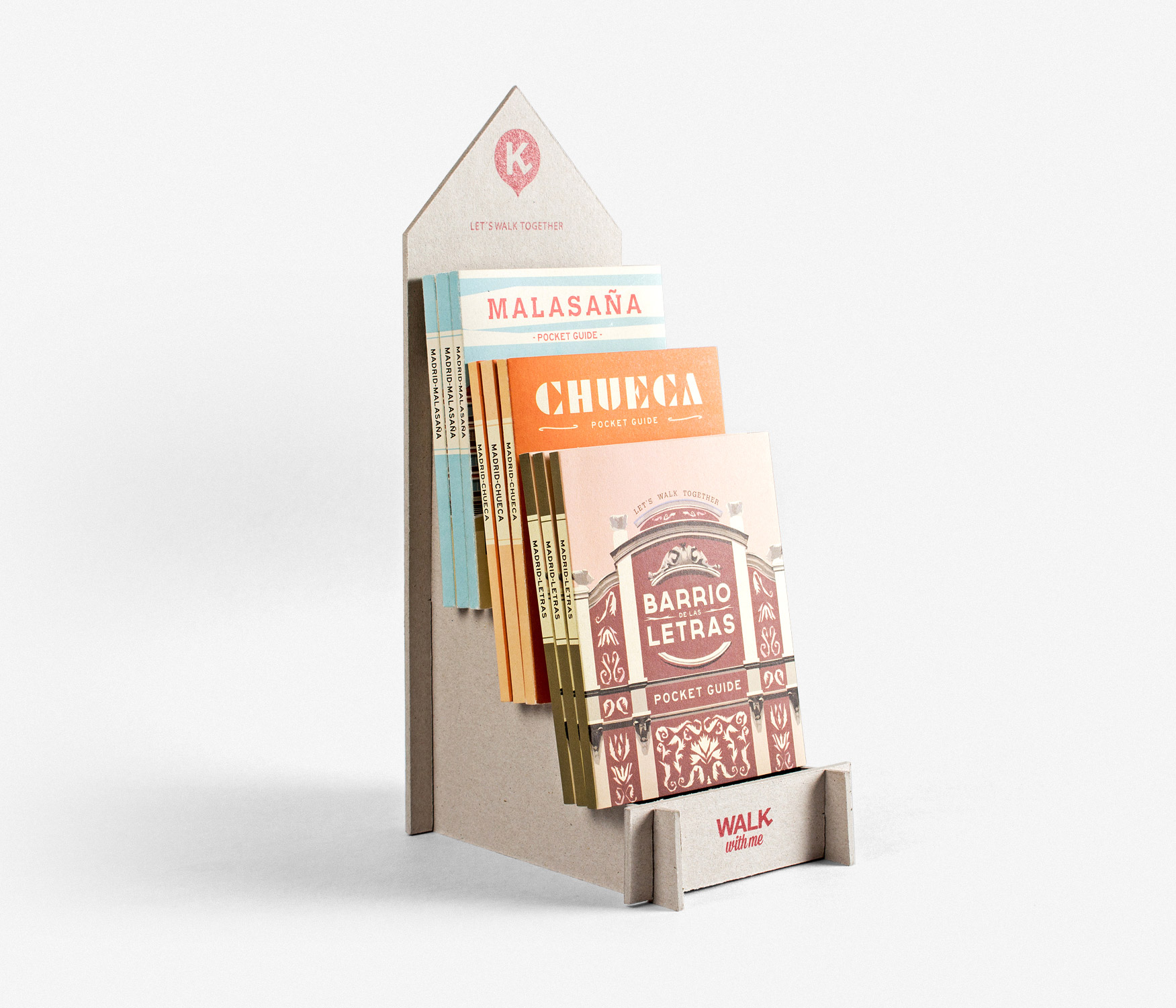Madrid Pocket Guides — trabajo de Walk with me